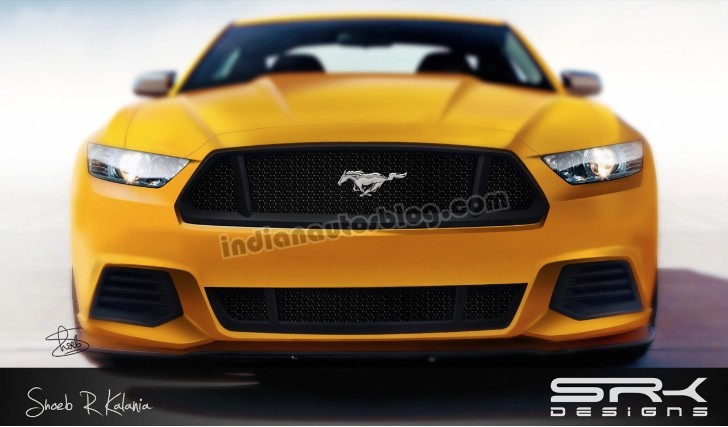 2015 Ford Mustang rendering
