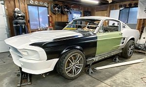 2015 Ford Mustang GT Gets 1967 "Eleanor" Body Conversion, Looks Amazing