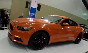 2015 Ford Mustang in Competition Orange
