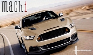 2015 Ford Mustang: New Mach 1 Rendering