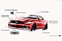 2015 Ford Mustang Official Design Sketches Hit the Web