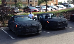 2015 Ford Mustang Prototypes Spotted in Arizona