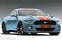 2015 Ford Mustang Rendered in Awesome Gulf Livery