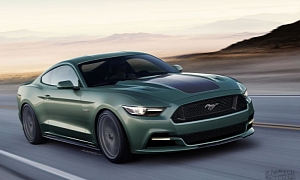 2015 Ford Mustang Rendered with Slightly Different Face/Rear