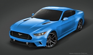 2015 Ford Mustang Rendered with Various Body Kits