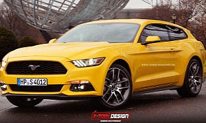 2015 Ford Mustang Shooting Brake Rendering