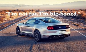 2015 Ford Mustang Got Fat, But Not By 300 Pounds