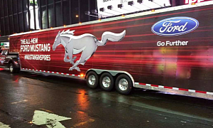 2015 Ford Mustang Unveiled in New York <span>· Video</span> <span>· Live Photos</span>