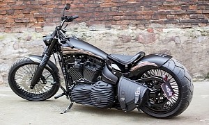 2015 Harley-Davidson Breakout Turns Into Yet Another European Sinner, Now a Bobber
