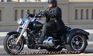 2015 Harley-Davidson Freewheeler Trike Spy Shots