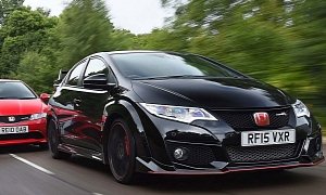 2015 Honda Civic Type R Takes on EP3 and FN2 Predecessors