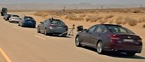 2015 Hyundai Genesis Sedan Goes Driverless in New Stunt Video