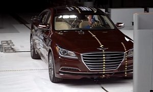 2015 Hyundai Genesis: Top Safety Pick Plus Rating from IIHS