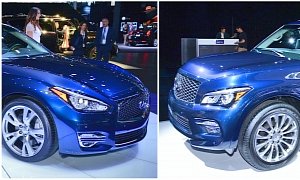 2015 Infiniti Q70L and QX80 Get the New Yorker Look <span>· Live Photos</span>