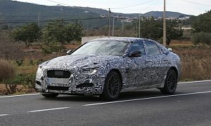 2015 Jaguar XF Spied With Curious-Looking Tail Pipes
