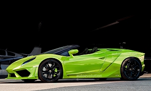 2015 Lamborghini Cabrera Spyder Rendering
