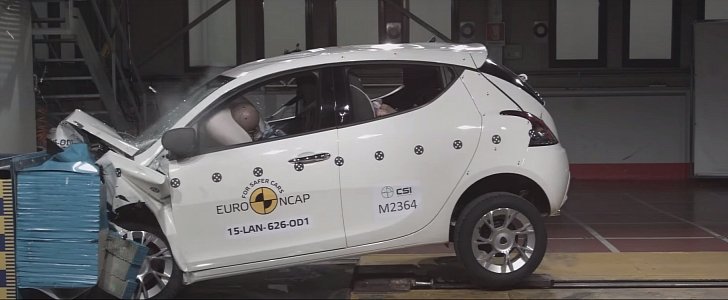 2015 Lancia Ypsilon crash test