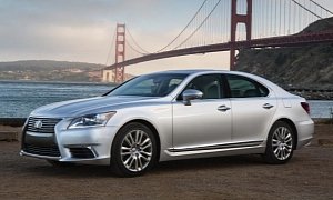 2015 Lexus LS Coming with Improved Infotainment and Suspension Upgrade