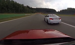 2015 M3 and M4 Go All Out on Spa Francorchamps