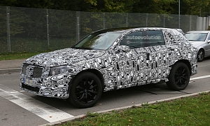 2015 Mercedes-Benz GLK (X205) Spied in Germany <span>· Photo Gallery</span>