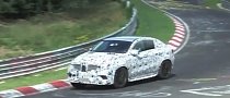 2015 Mercedes-Benz ML Coupe Spied Flying on the Nurburgring