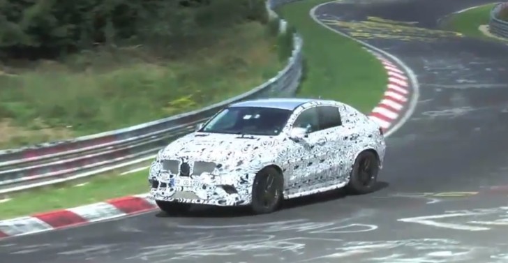 2015 Mercedes-Benz ML Coupe on the Nurburgring
