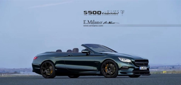 2015 Mercedes S-Class Cabriolet Rendered