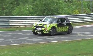 2015 MINI Cooper S Convertible Goes Out for Tests