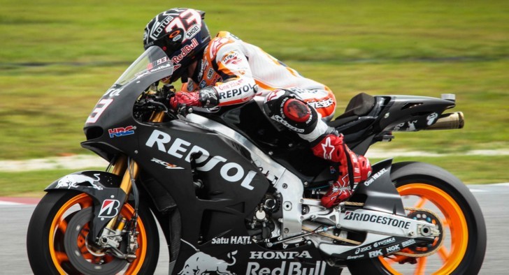 Sepang 1 test, day 1, Marc Marquez