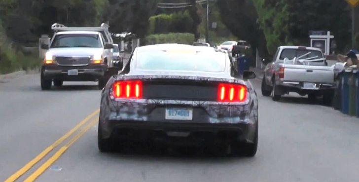 2015 Mustang GT350 spy video