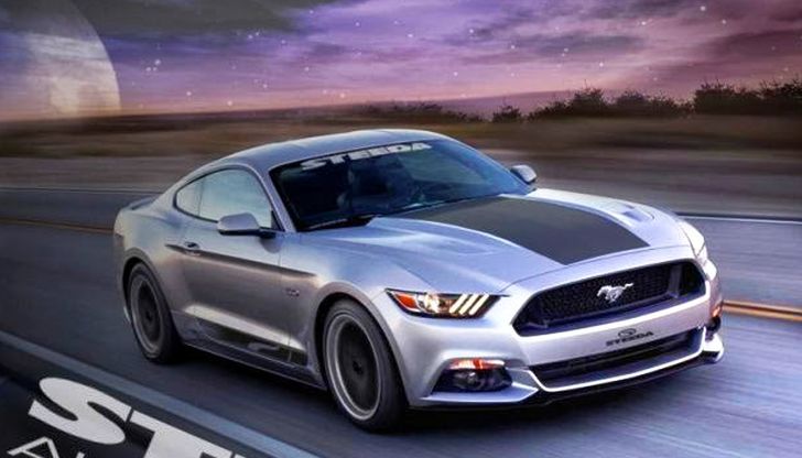 2015 Mustang Rendered with Steeda Updates