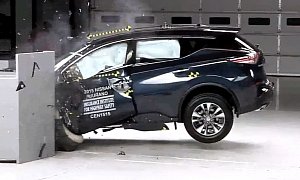 2015 Nissan Murano Earns Top Safety Pick Plus Rating from IIHS