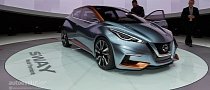 2015 Nissan Sway Previews Future Supermini Design in Geneva <span>· Video</span> , Live Photos