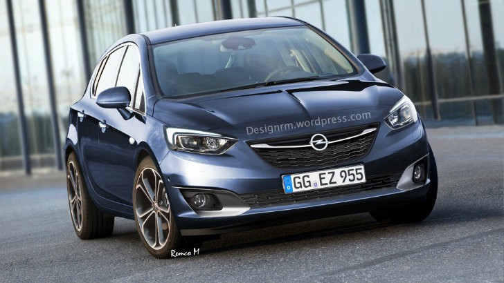 2015 Opel Astra K rendering