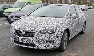 2015 Opel/Vauxhall Astra K Spied Again With Less Camo, Could Land in Frankfurt