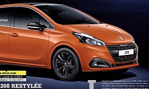 2015 Peugeot 208 Facelift Leaked by French Print Magazine