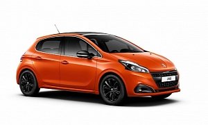 2015 Peugeot 208 Facelift Revealed, Complete with 1.2 Turbo and Orange Paint
