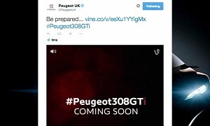 2015 Peugeot 308 GTi Teased