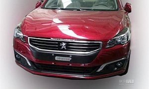 2015 Peugeot 508 Photo Leaks in China