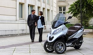 2015 Piaggio MP3 500 3-Wheeled Scooter Is Here