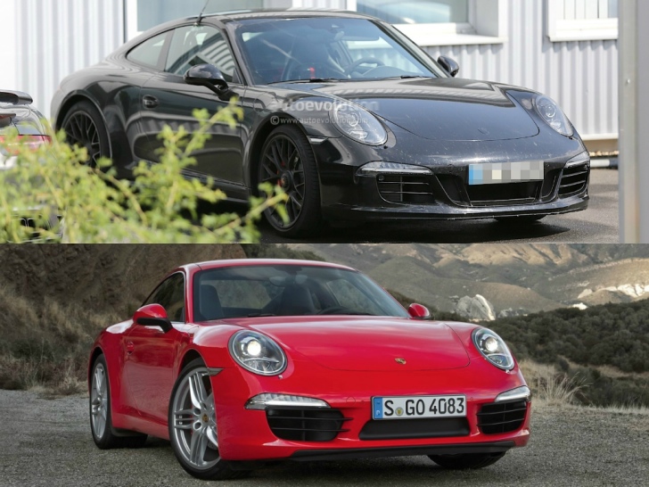 2015 Porsche 911 Turbo Facelift vs 2014 911 Turbo S