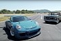 2015 Porsche 911 GT3 Drag Races LS3-Powered C10 Truck for No Reason