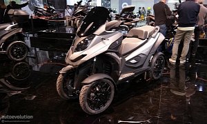 2015 Quadro 4 Pushes Leaning and Stability to Extremes at EICMA 2014 <span>· Live Photos</span>
