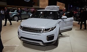 2015 Range Rover Evoque Shown in the Metal for the First Time in Geneva