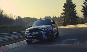 2015 Range Rover Sport SVR Is the Fastest SUV Around the Nurburgring
