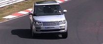 2015 Range Rover Undergoing Track Testing at the Nurburgring