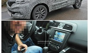 2015 Renault Koleos Crossover Spyshots Reveal Interior, Digital Dashboard