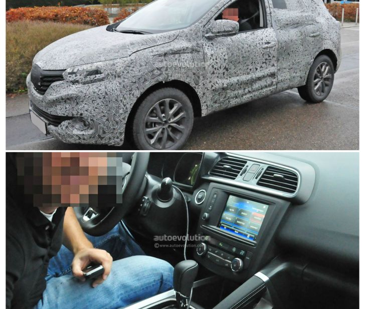 2015 Renault Koleos Crossover Spyshots