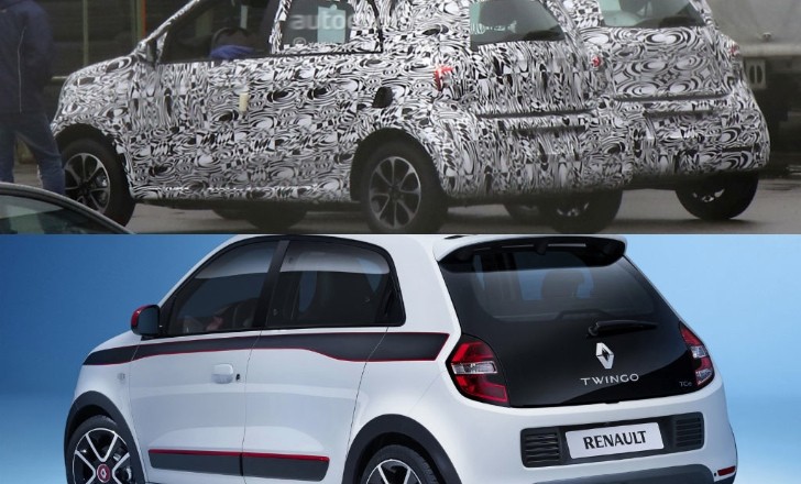 2015 smart forfour And Renault Twingo