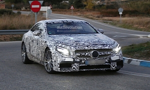 2015 S 63 AMG Coupe C217 Caught Up Close in Spain